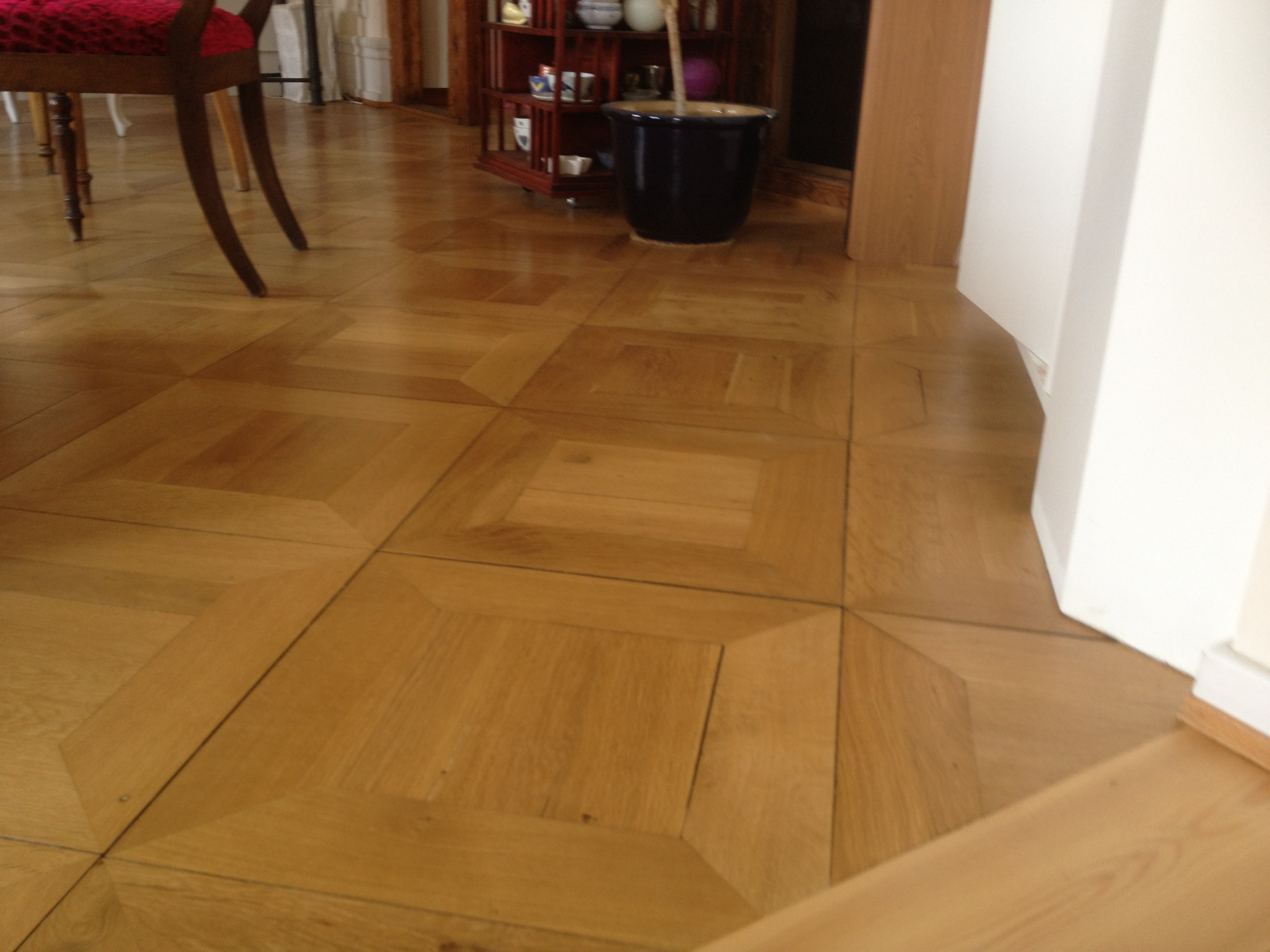 Rénovation d'un parquet existant